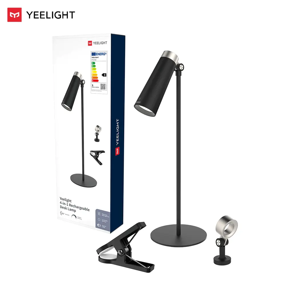 Настольная лампа светодиодная Yeelight 4 в 1 теплый белый свет цвет черный STLM-2187938 - Вид №2