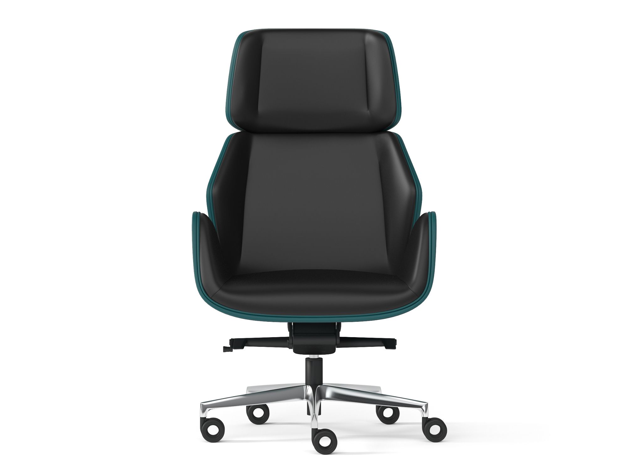 Офисное кресло руководителя с 5 спицевыми колесами SITLOSOPHY® Haiku ARCH-00067539 - Вид №2