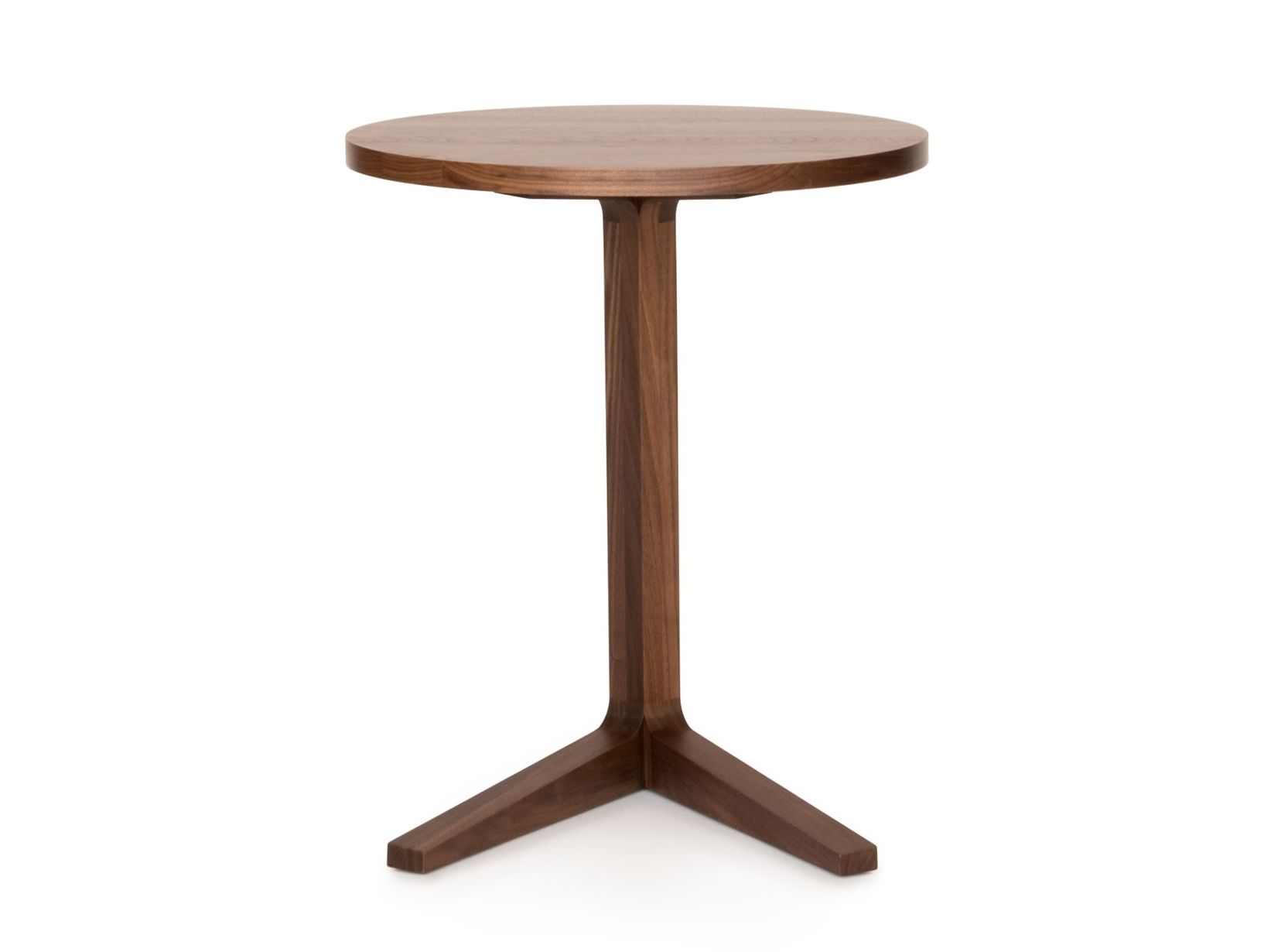 Круглый журнальный столик из орехового дерева Case Cross ARCH-00084366 - Вид №1