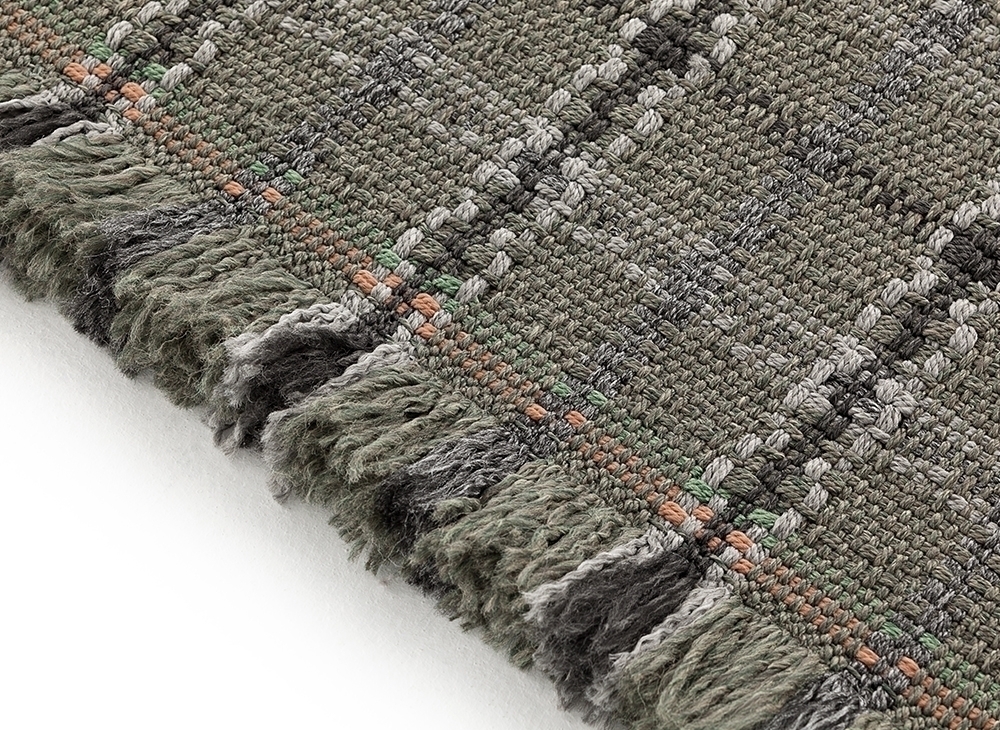 100032 Ковер GL Tartan green 200x300 см GAN Garden Layers - Вид №1