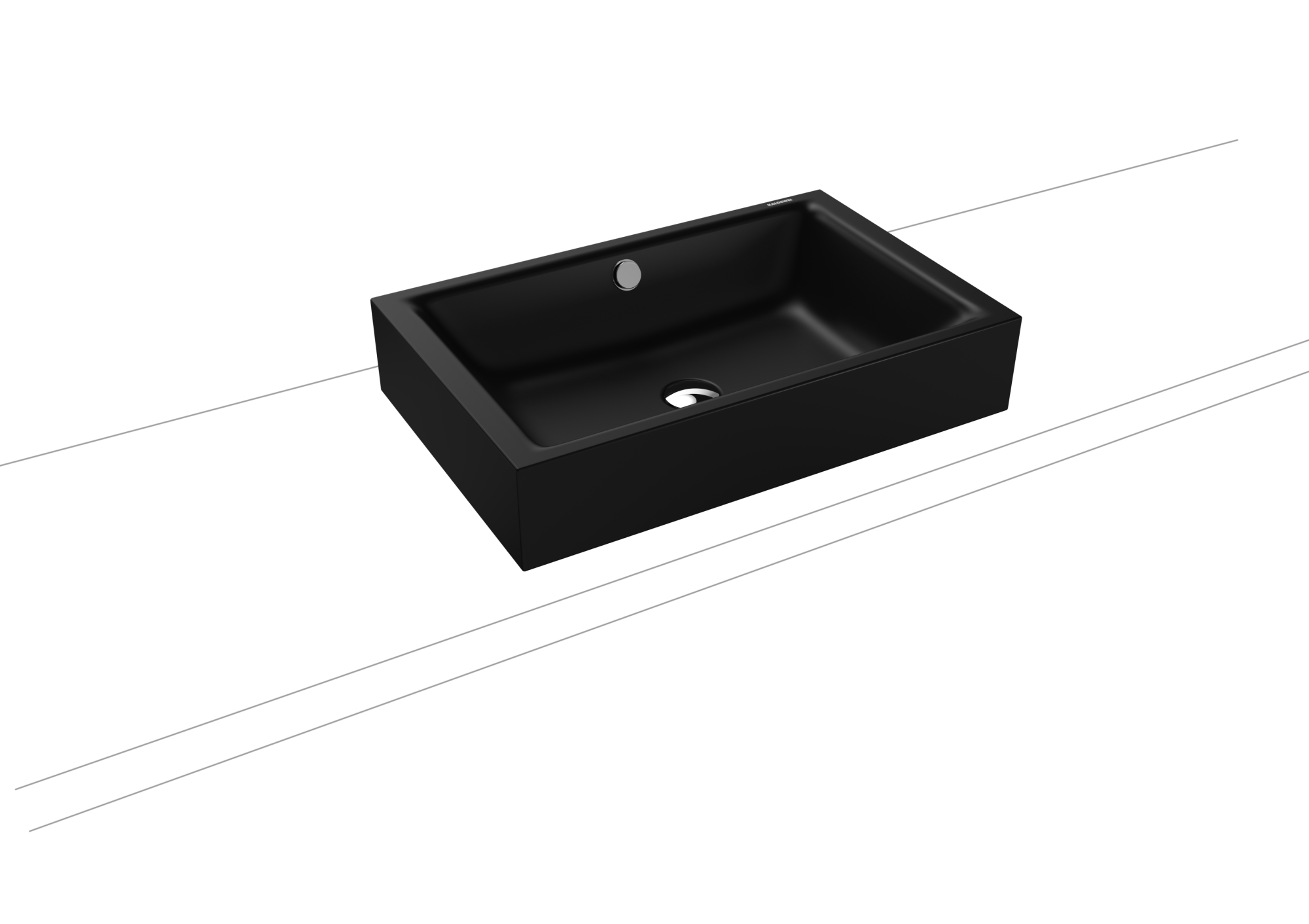 Умывальник KALDEWEI Сталь эмалированная 3175 282 холодный серый 90 31753083282