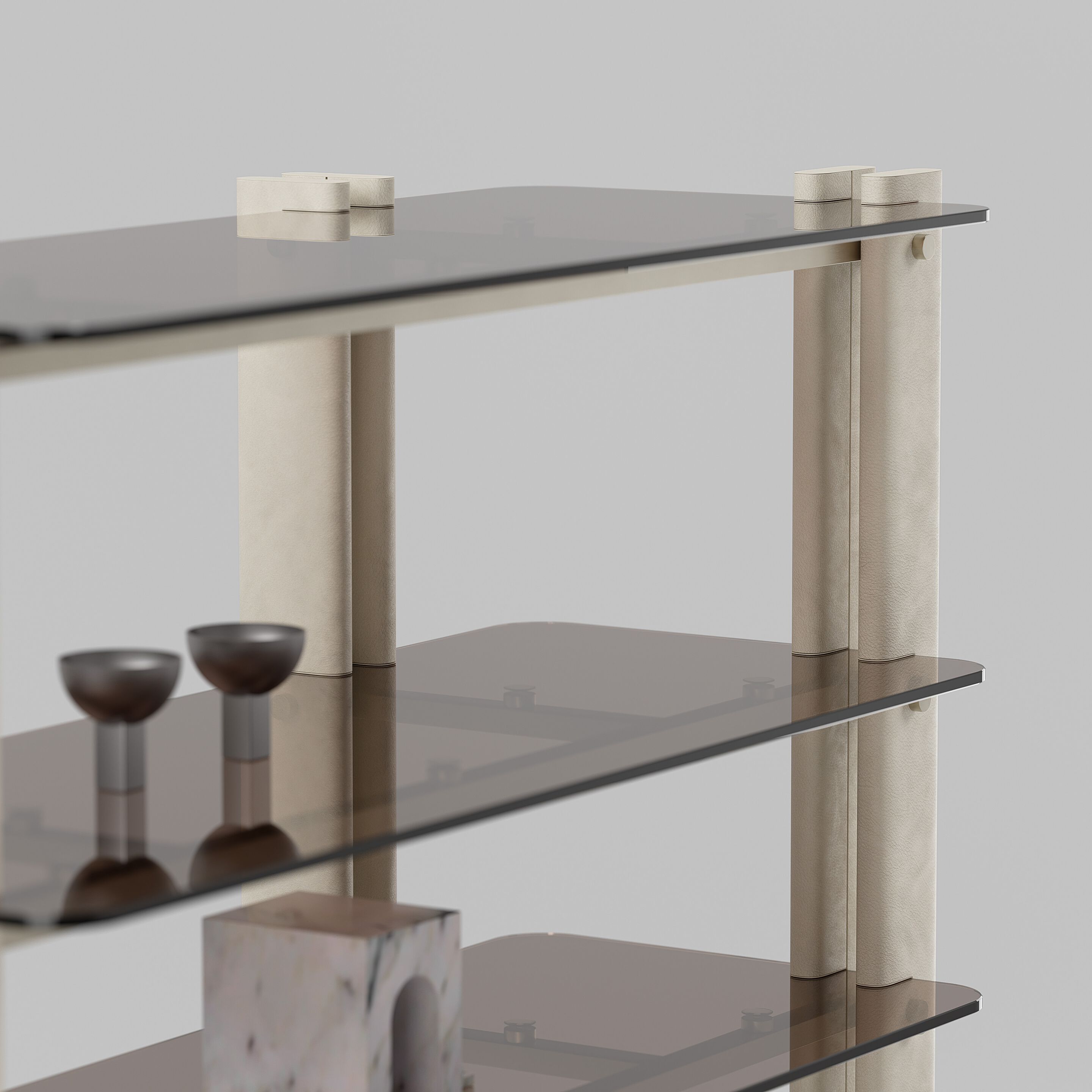 Деревянный двухсторонний книжный шкаф Capital Collection Diesis ARCH-00066794 - Вид №18