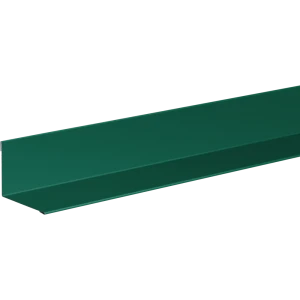 Планка для внутренних углов 50x50 мм 2 м 0.4 мм RAL 6005 зеленый 84427783 STLM-2110083