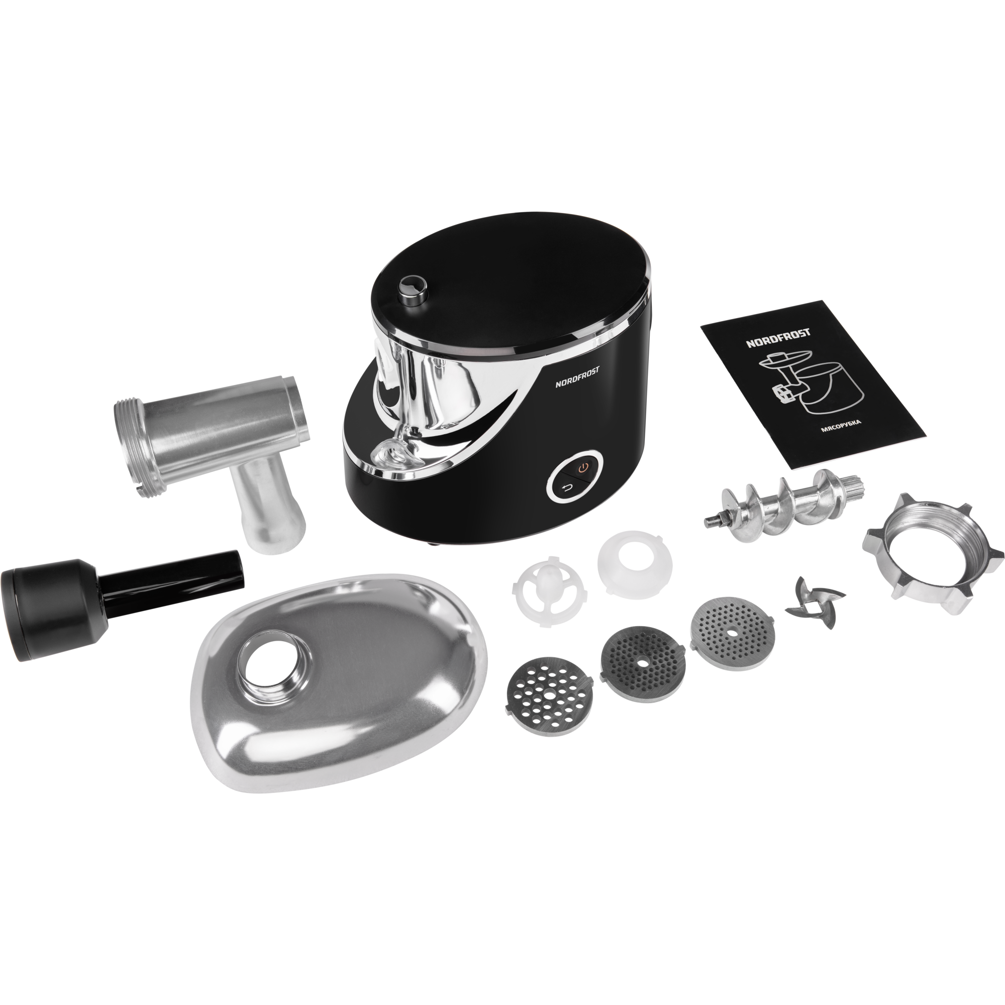 9176833 Мясорубка электрическая NORDFROST MG 280С черный STDN-0021901 - Вид №6