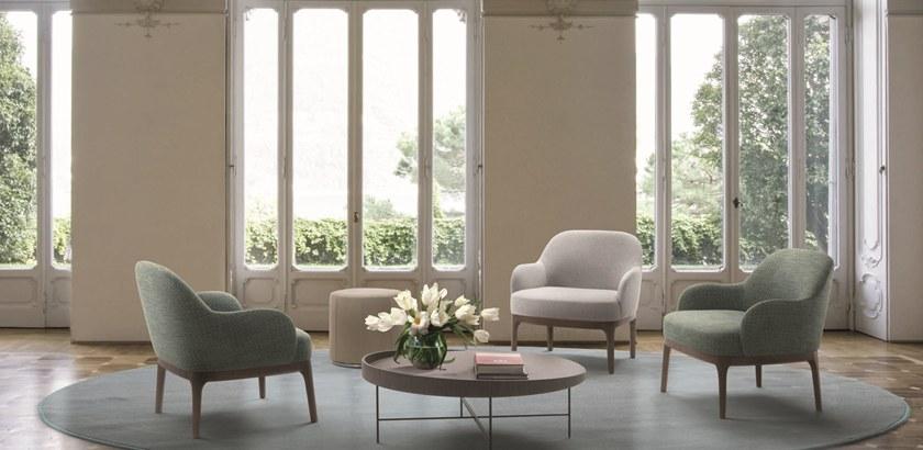 Marac Кресло из ткани с подлокотниками Vogue sun-id-1424092 - Вид №1