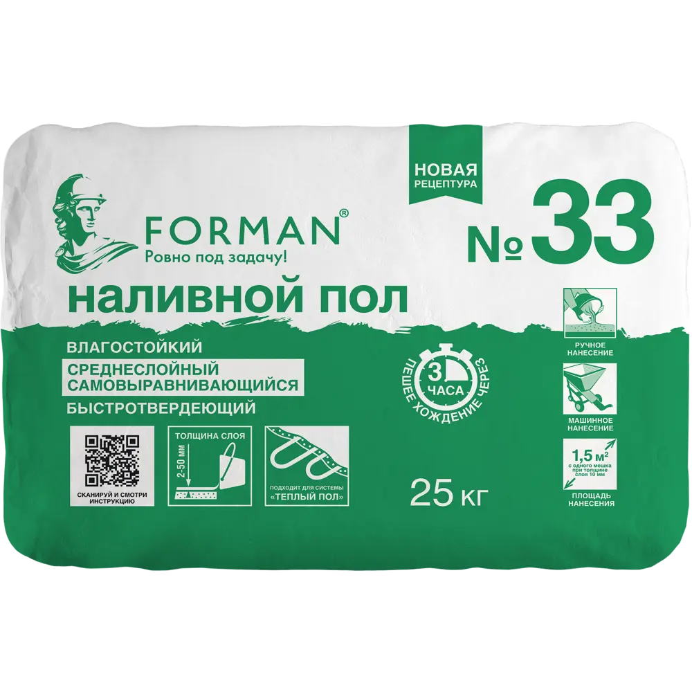 Наливной пол Forman 33 25 кг STLM-2108805