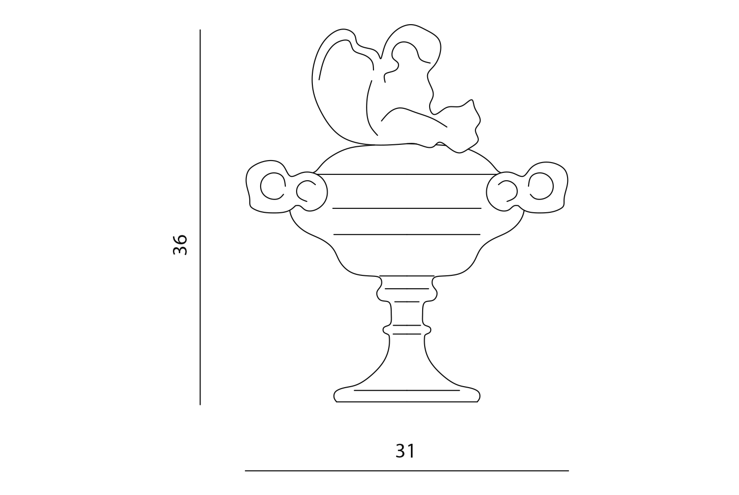 Anael Ваза Visionnaire  - Вид №5