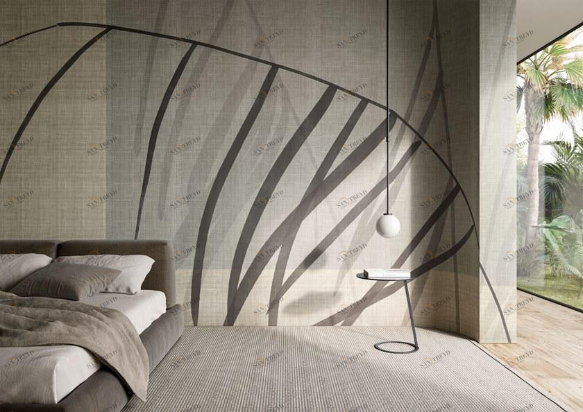 GLAMORA Льняные обои, экологически чистые и компостируемые Collection xi glampure Glpu41