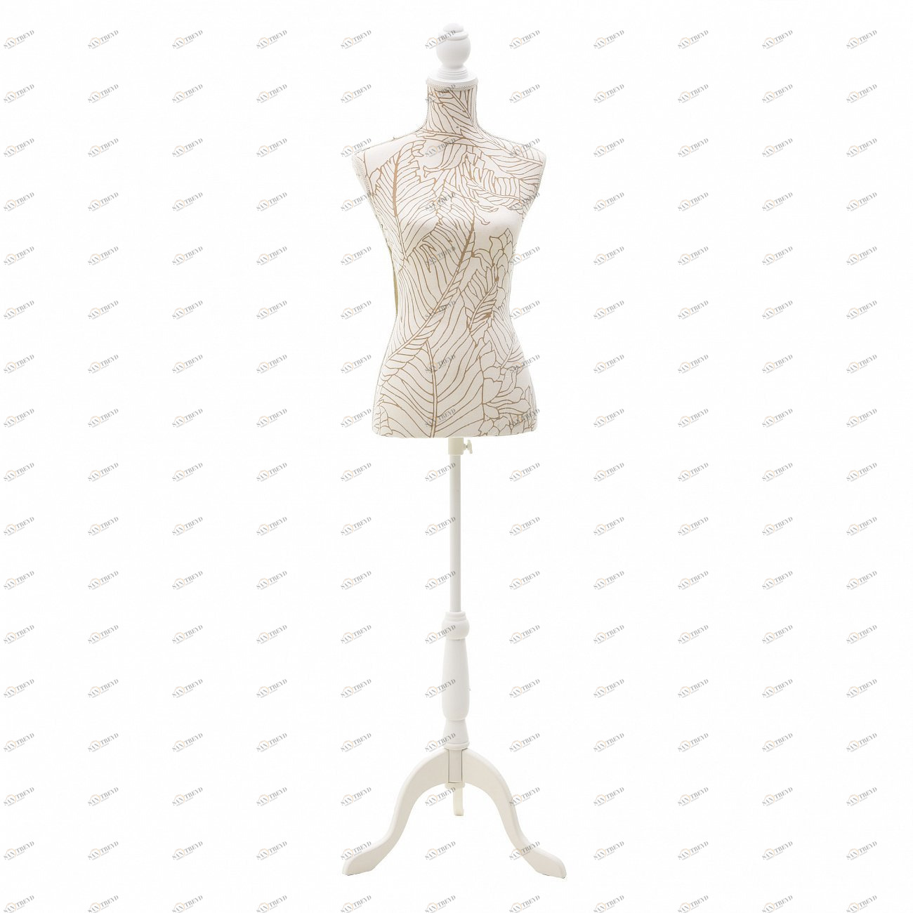 Манекен напольный молочный TO4ROOMS  00-3839070 Белый 