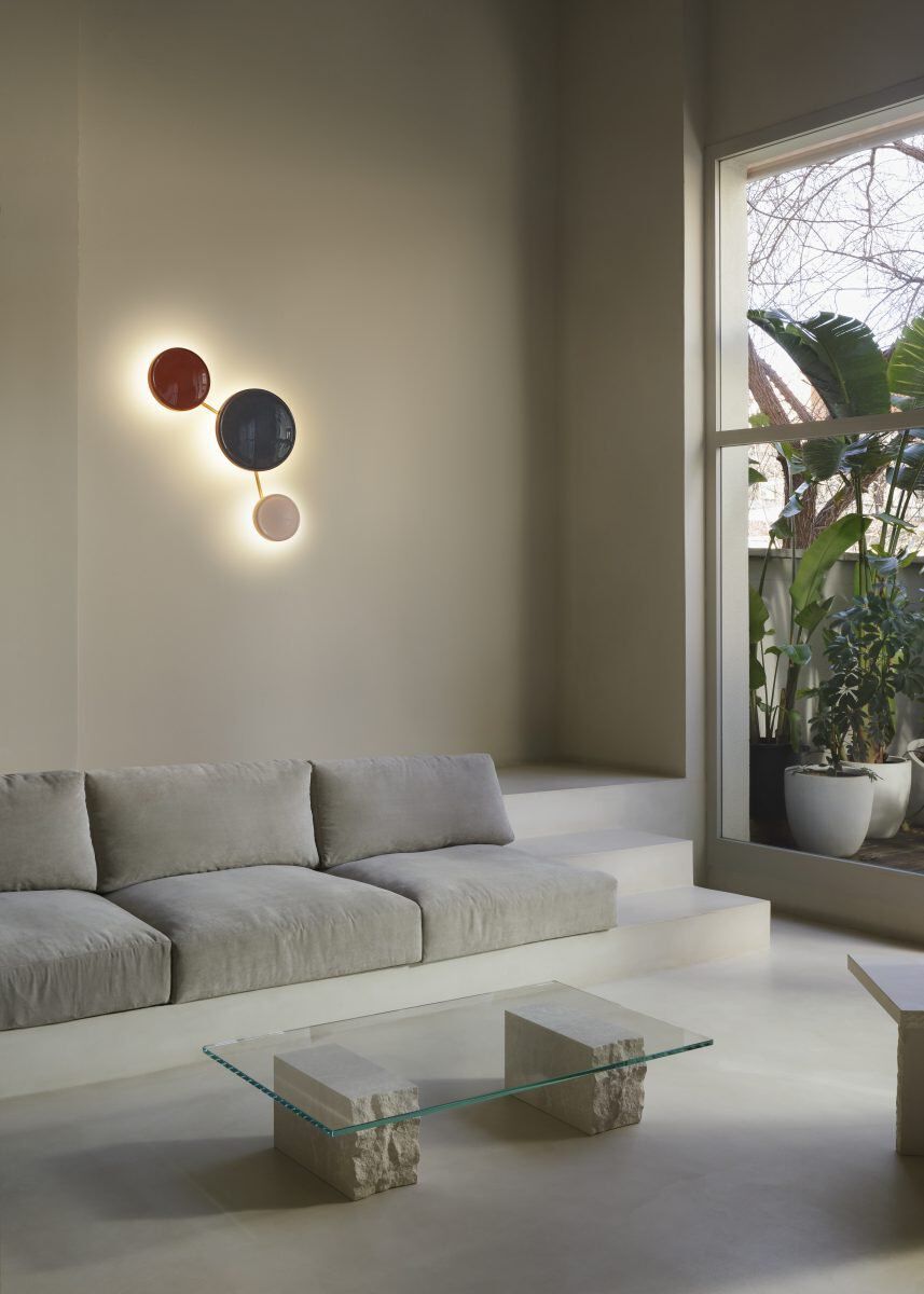 Настенный светильник из дутого стекла с регулируемой яркостью Marset CARAMEL ARCH-00080628 - Вид №13