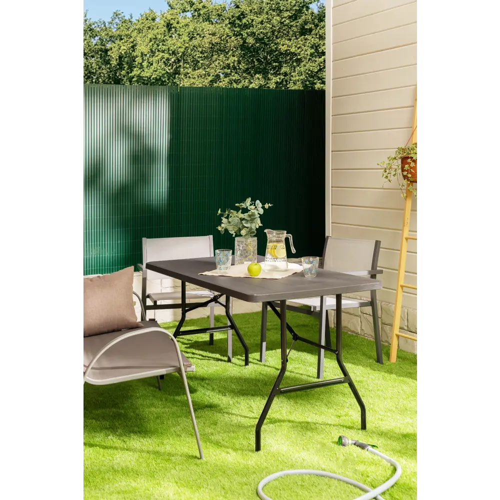 Стол садовый складной 137x70x74 см, сталь/пластик Santreyd STLM-2073373 - Вид №3