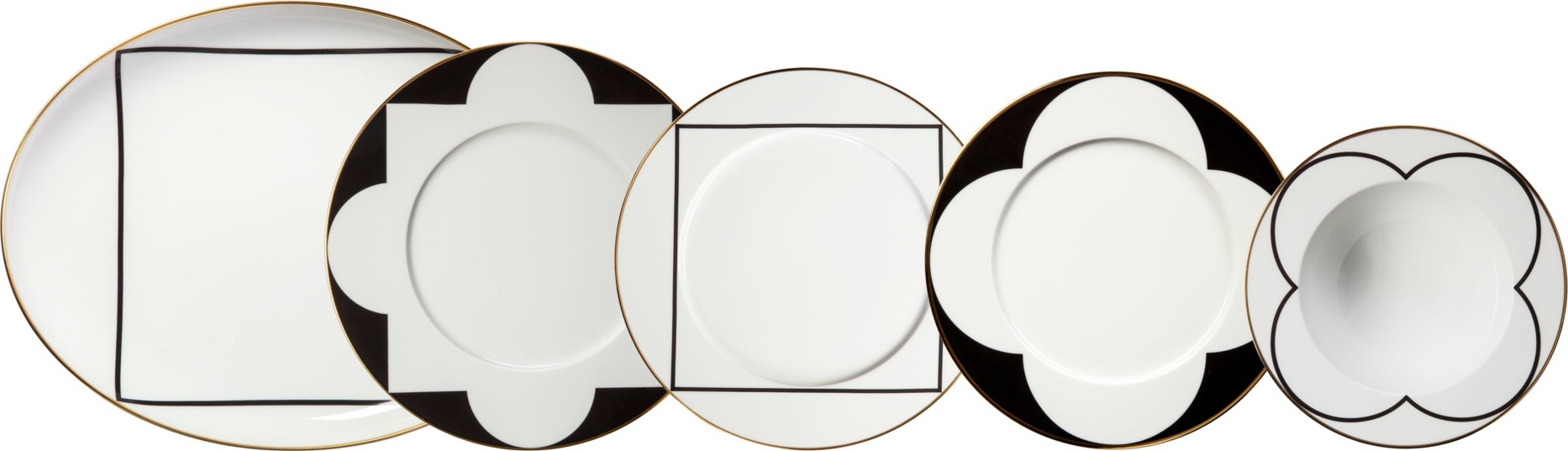 10645940 Sieger by Furstenberg Сервиз столовый Sieger by Furstenberg  "Мой фарфор! Золотой дворец"  на 6 персон 25 предметов Фарфор 