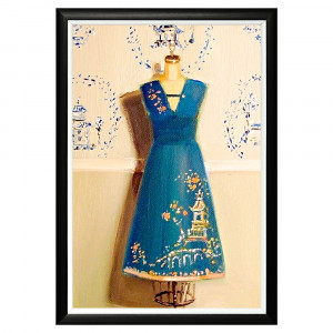 896519578_1818 Арт-постер "Платье «Башня сокровищ" Object Desire