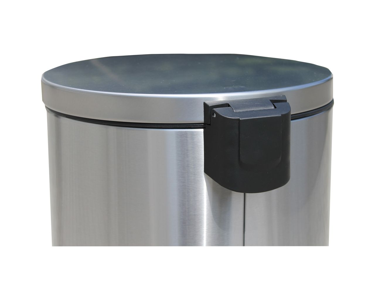 KIM418 Ведро с педалью TOP SILENT LUNA, объем 5 л, матовая сталь Merida  - Вид №2