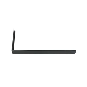 Экран для душевого поддона Metakam Apart Black прямоугольный 120x80 см