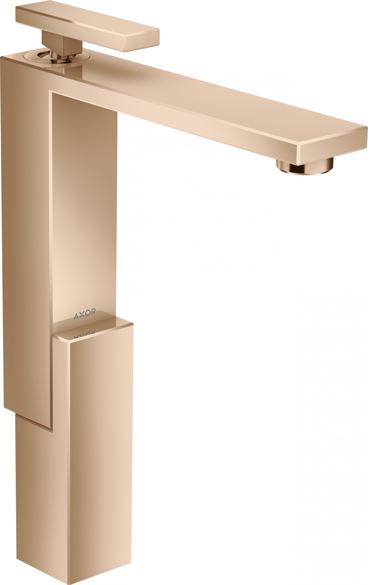 46030300 Смеситель для раковины 280, однорычажный, со сливным гарнитуром Push-Open AXOR EDGE