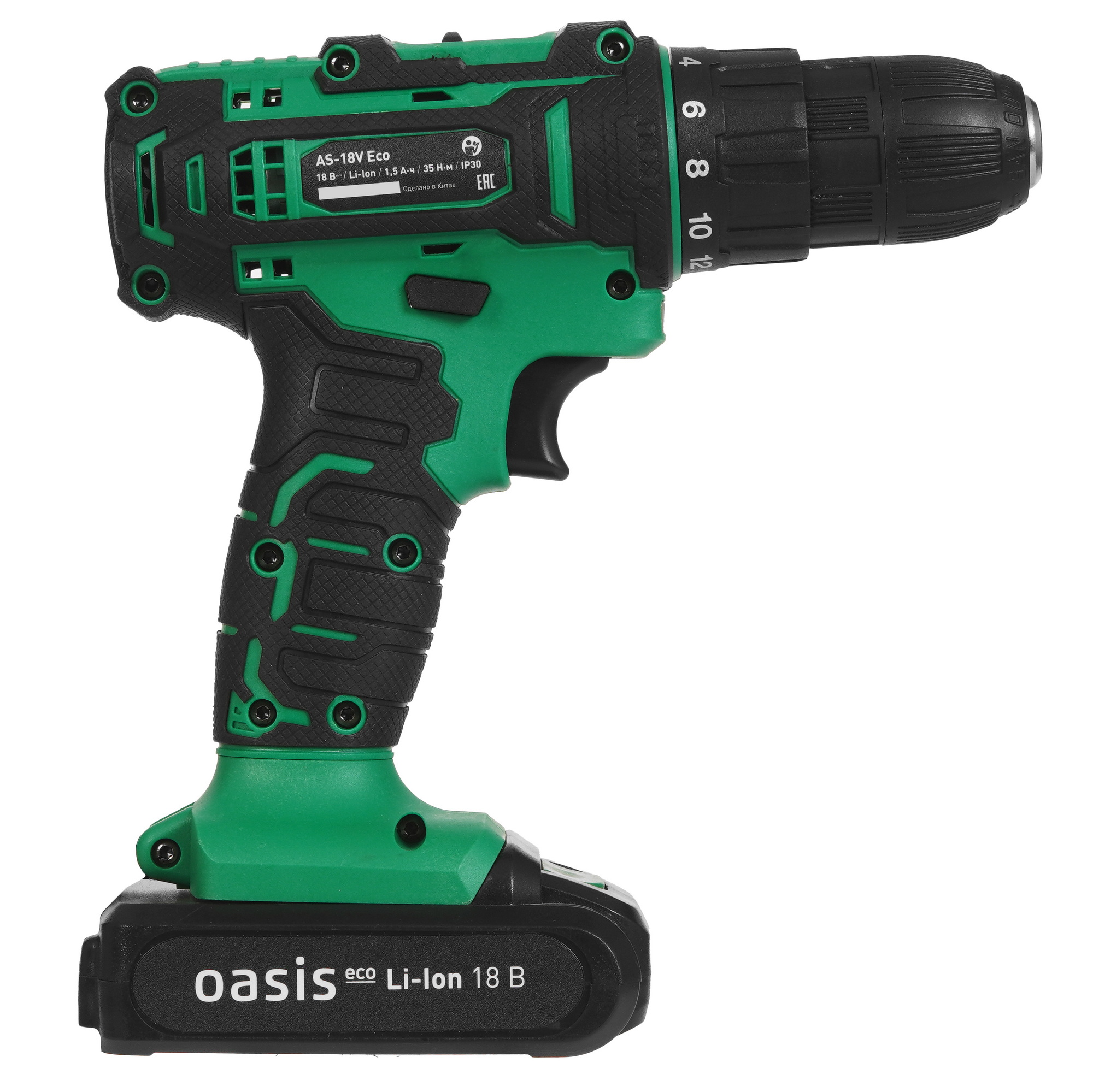Дрель-шуруповерт Oasis AS-18V Eco 9227120 STDN-0124510 - Вид №1