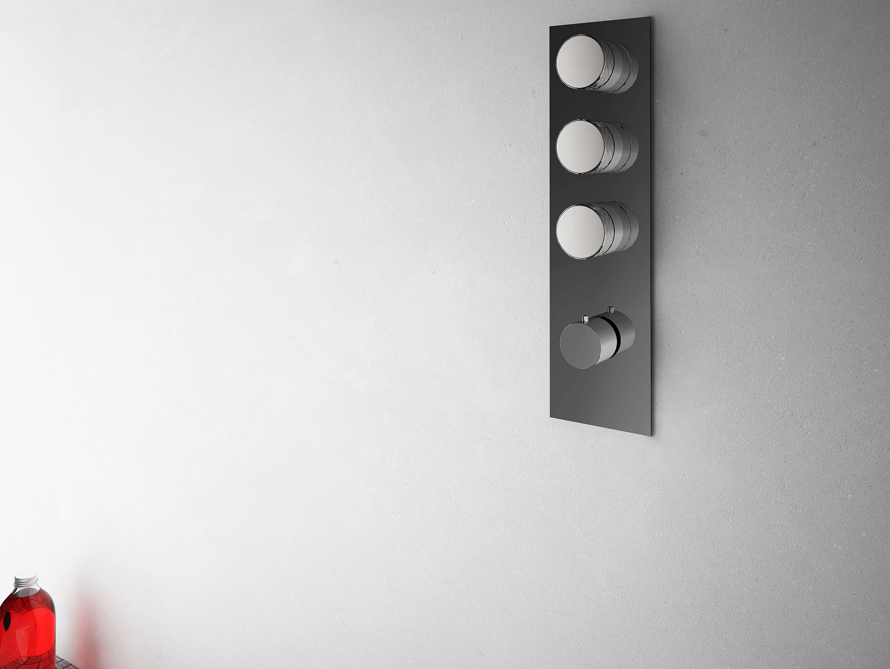 Настенный пульт дистанционного управления из хромированной латуни FIMA CARLO FRATTINI текстура ARCH-00145555 - Вид №1