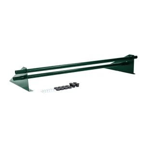 Снегозадержатель для металлической кровли трубчатый 1 м RAL 6005 зеленый