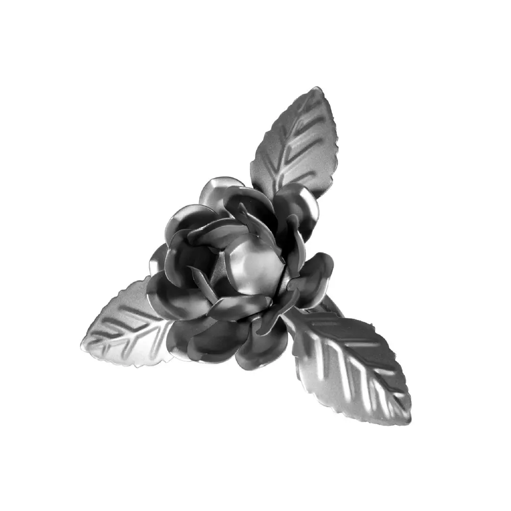 Клипса «Розочка» металл цвет хром Santreyd STLM-2206551