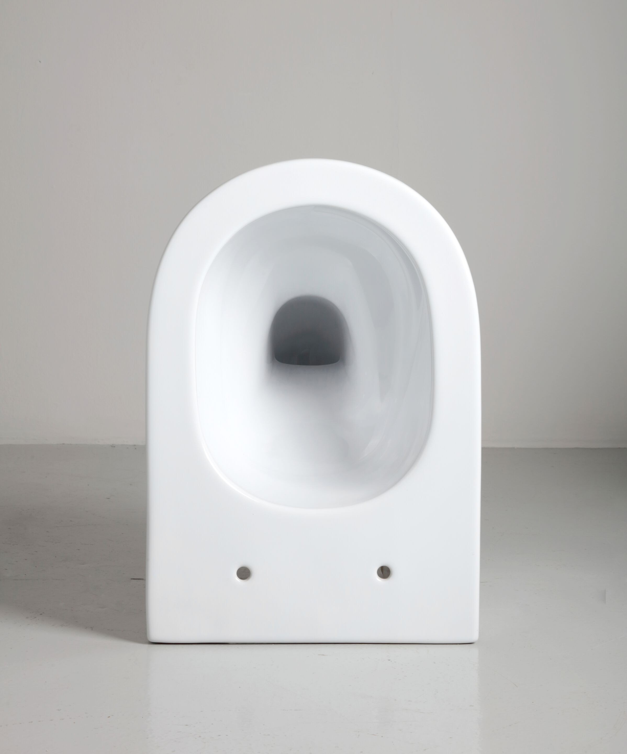 Туалет висит в витрине без бриды Olympia Ceramica Monolith ARCH-00078977 - Вид №3