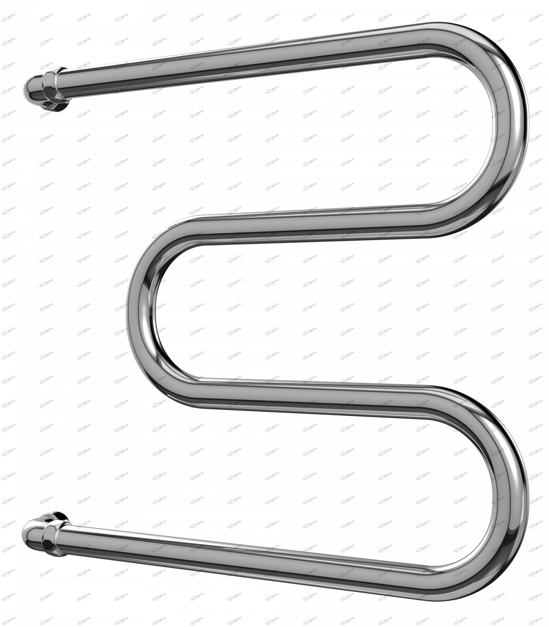 4620768888106 ЭКОНОМ Эконом М-обр AISI 25 600х500 Полотенцесушитель TERMINUS Нержавеющая сталь