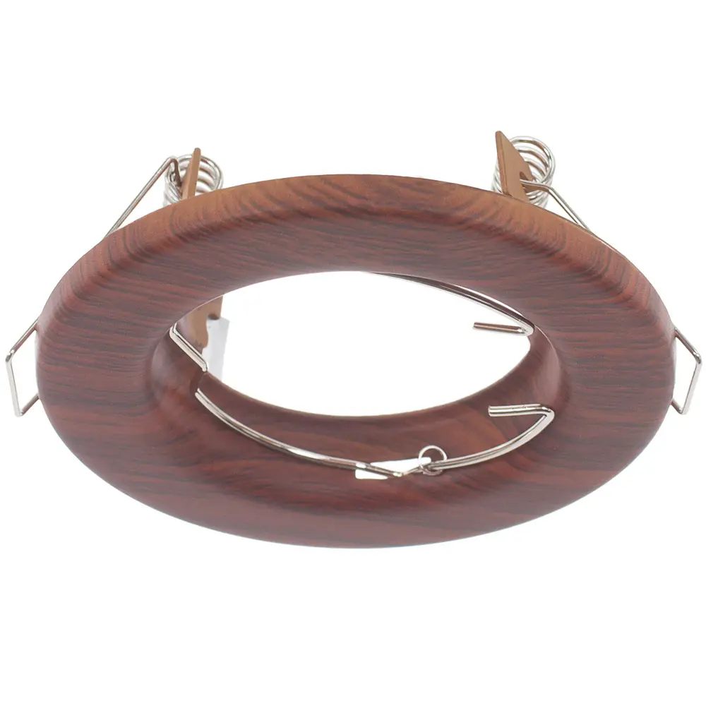 Спот встраиваемый Wood, цоколь GU5.3, 50 Вт, цвет красное дерево Santreyd STLM-2062664
