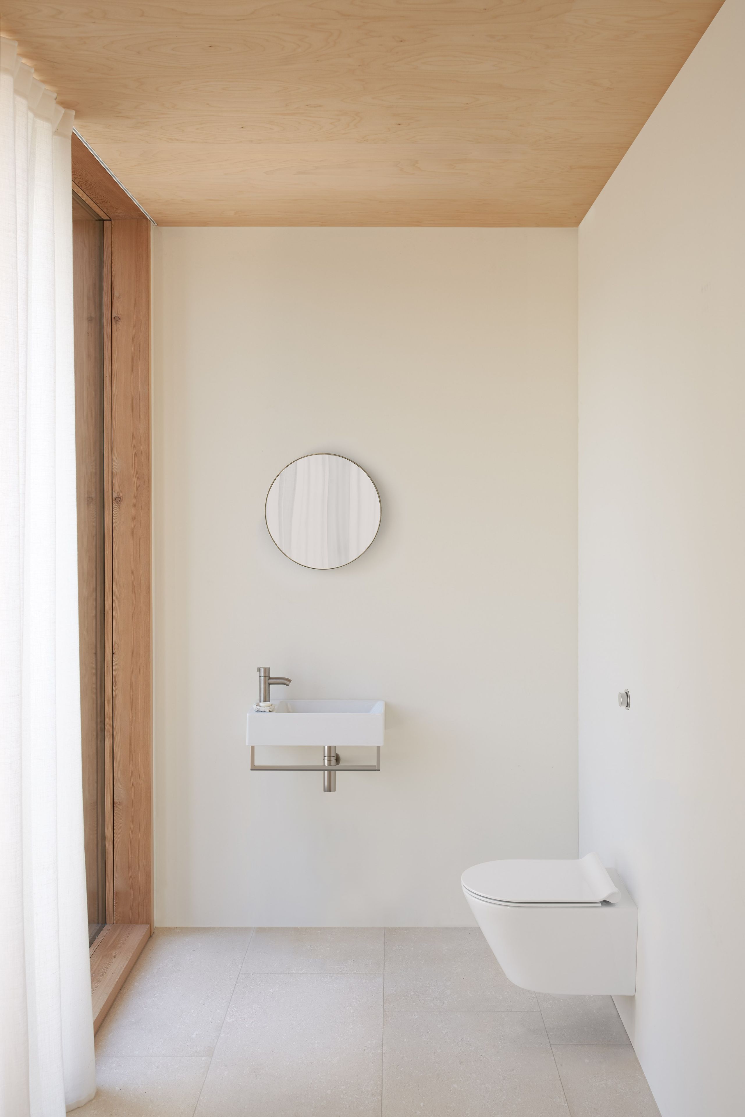 Керамическая прямоугольная раковина с держателем для полотенец GSI ceramica Color Elements ARCH-00122813 - Вид №4