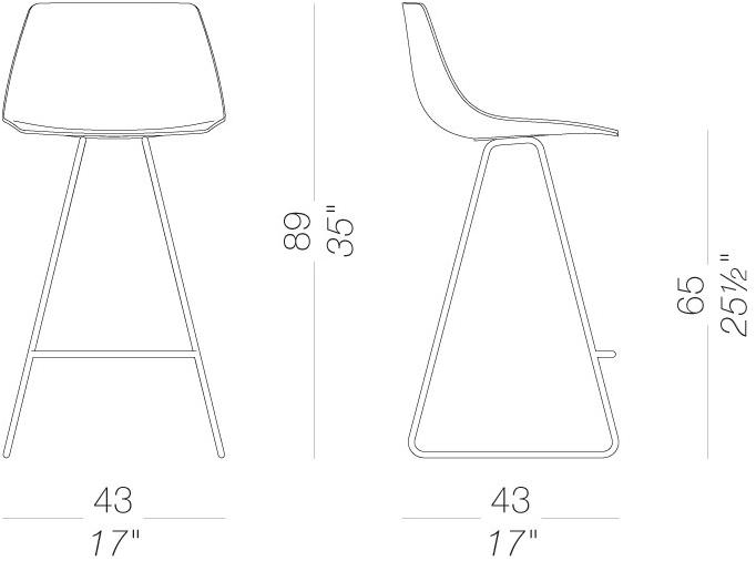 Lapalma Табурет-санки с подставкой для ног Miunn outdoor sun-id-1382488 - Вид №9