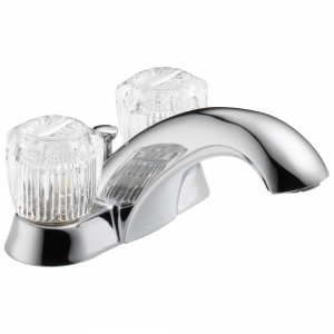 2522LF Смеситель для ванной комнаты с двумя ручками Delta Faucet Classic Хром
