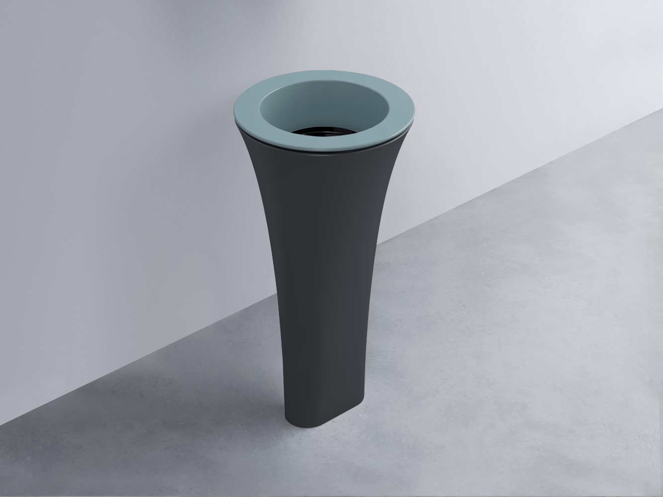 AMLA45-PL+AMPILT-N+AMCOLT-BA Раковина Amedeo Tondo отдельностоящая cielo Enjoy + Amedeo Ceramica Cielo