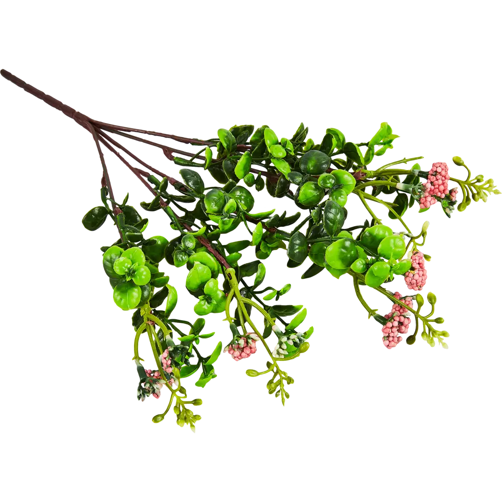 Искусственное растение Букет цветов 36x23 см пластик цвет зеленый Santreyd STLM-2056337