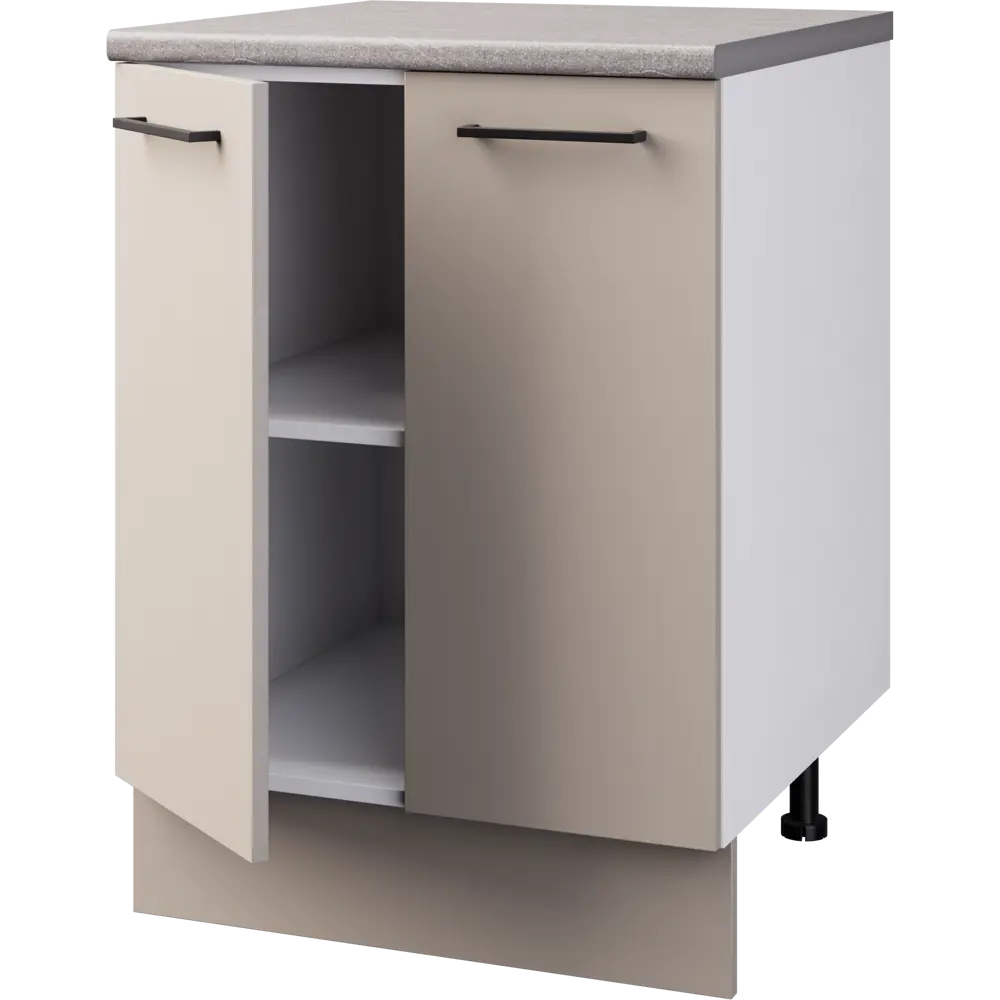 Напольный шкаф Орель 60x85x60 см ЛДСП цвет бежевый Santreyd STLM-2163199 - Вид №3