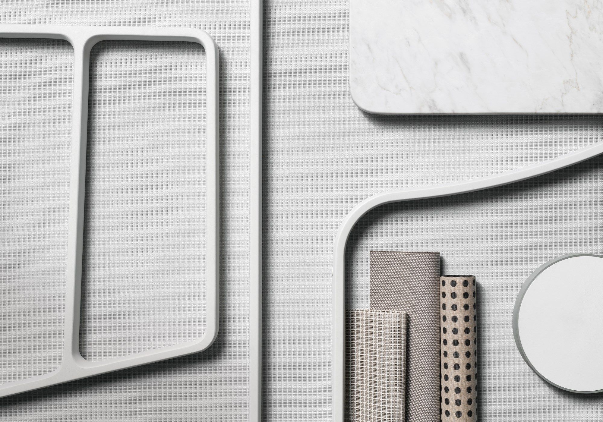 Мраморный прямоугольный садовый стол Kettal Park Life ARCH-00095703 - Вид №7