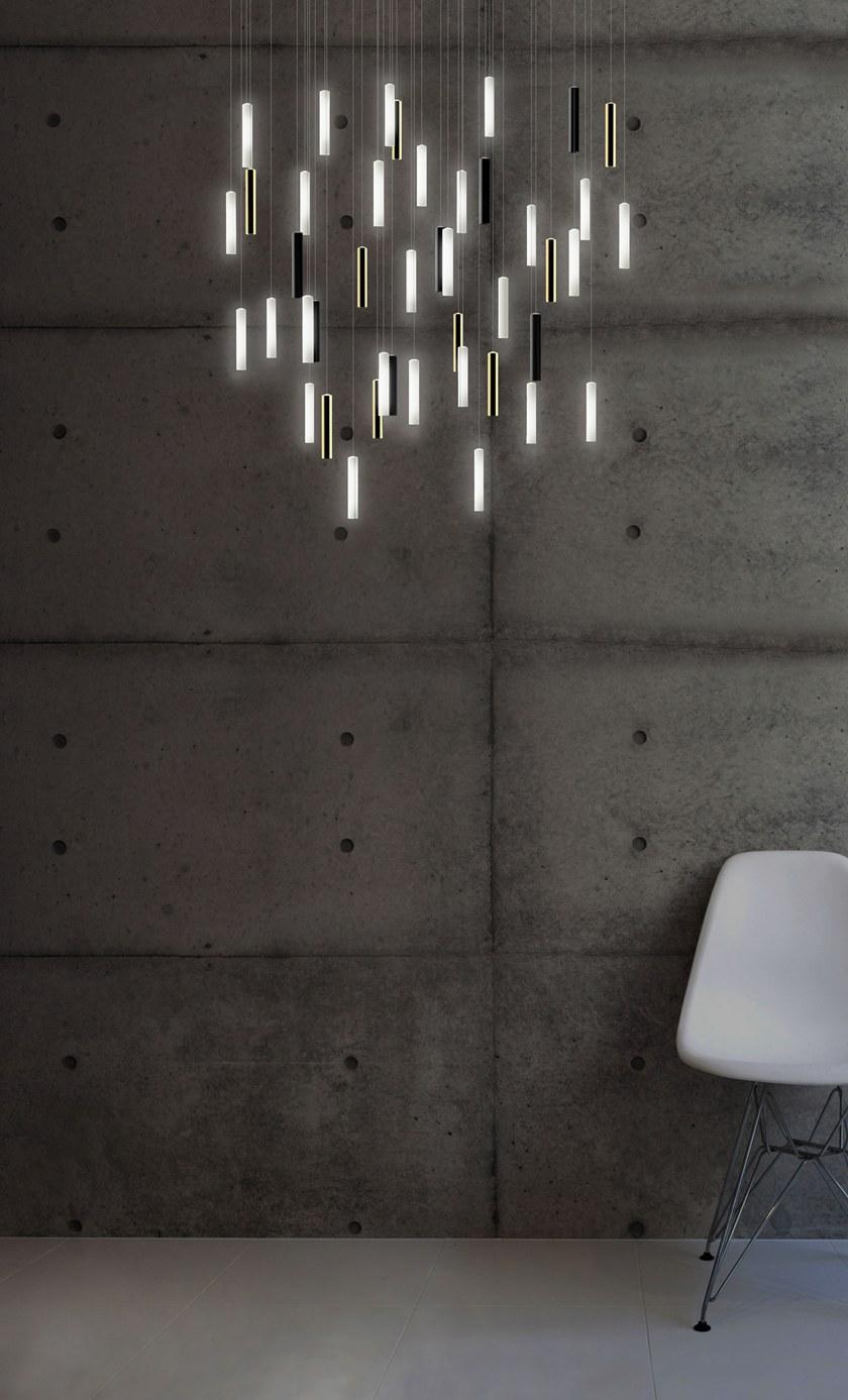 Beau & Bien Фарфоровая светодиодная люстра с диммером Rainy day sun-id-1377671 - Вид №15