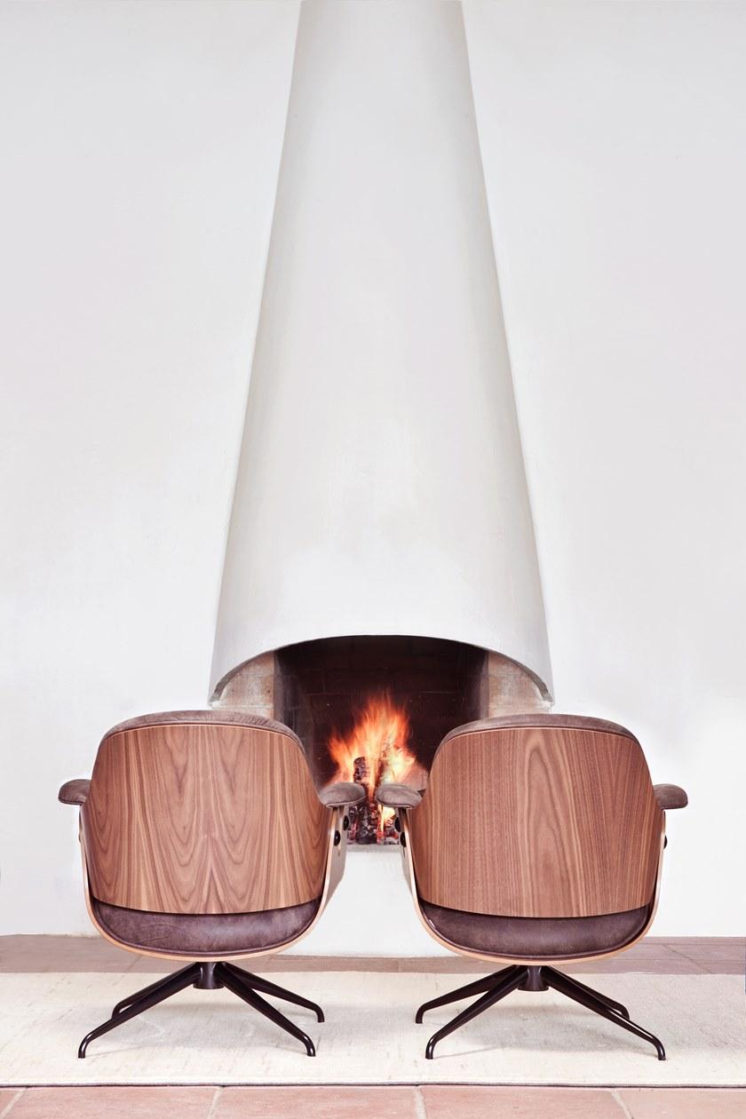 BD Barcelona Design Кресло поворотное с 4-мя спицами Showtime sun-id-1410701 - Вид №9