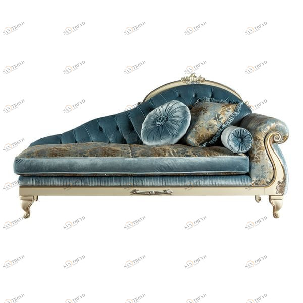 Кушетка Stradivari прямая голубая UNICO ДИЗАЙНЕРСКИЕ 249018 Голубой 