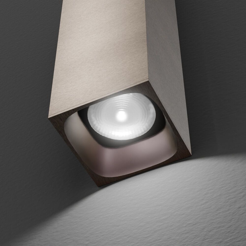 Алюминиевый настенный светильник Amarcords Qube ARCH-00032358 - Вид №15