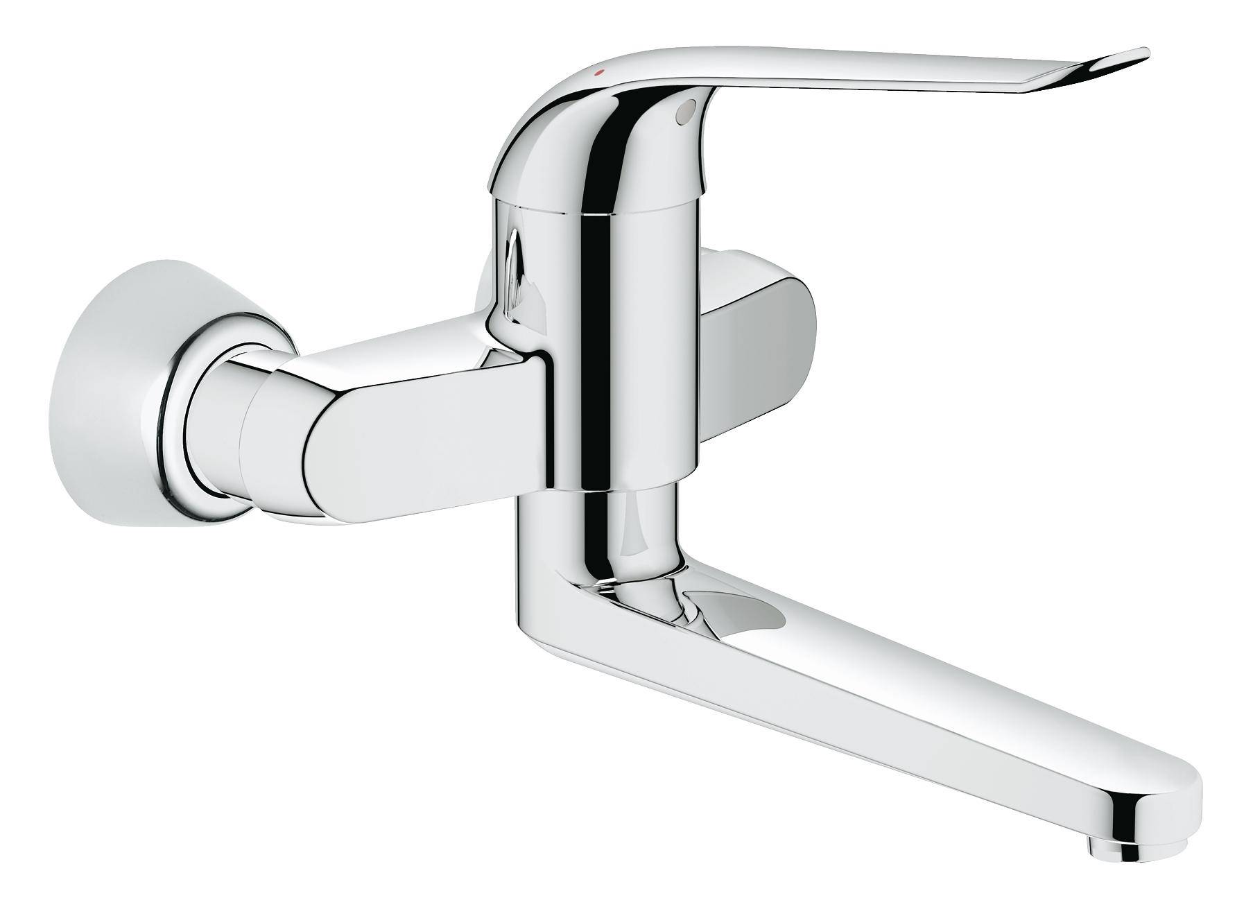 Смеситель для раковины GROHE Euroeco Special (вынос 257 мм, длина рычага 170 мм), хром (32773000)