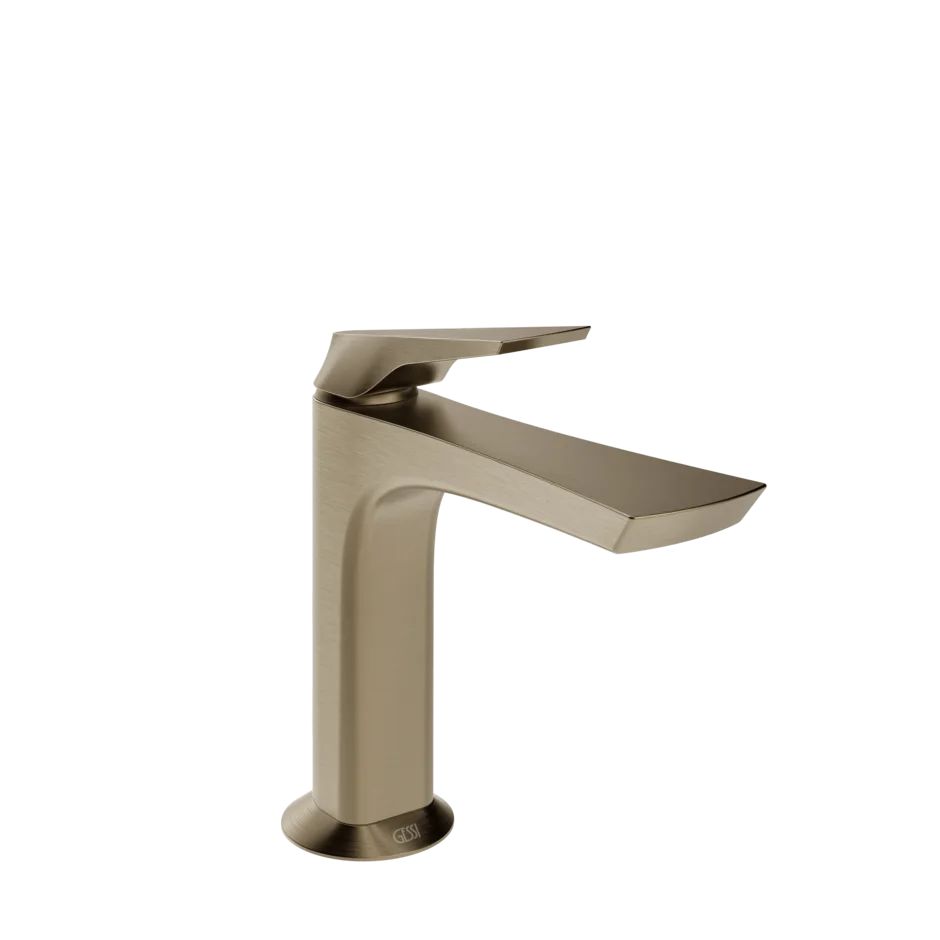 Смеситель для умывальника 72051 149 Gessi Ventaglio МАТОВЫЙ НИКЕЛЬ FINOX 72051149