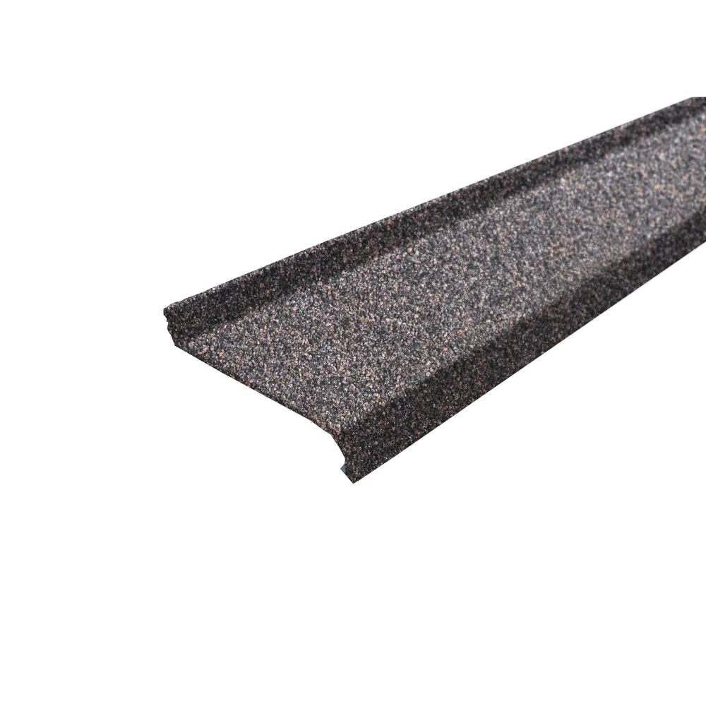 Цокольная планка ТЕХНОНИКОЛЬ Hauberk с отделкой под бельгийский гранит 1.25 м 88292167 STLM-0077338