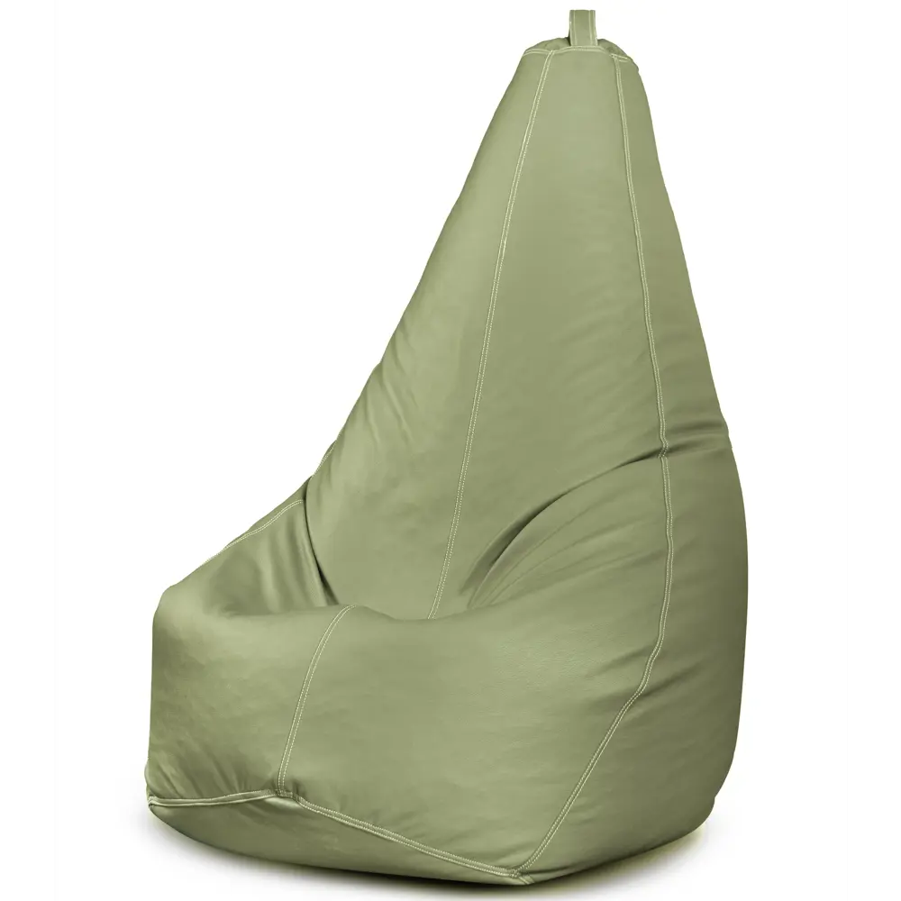 Кресло-груша полиэстер Seasons олива 70x120 см STLM-2198935