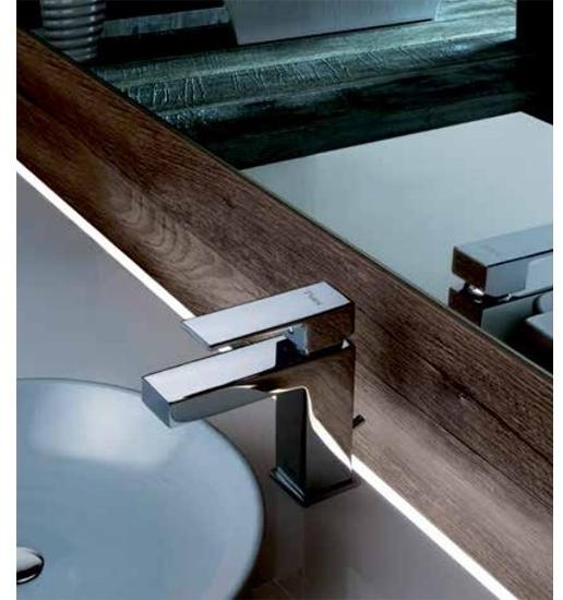 Paini Dax-R Small 84CR211RS смеситель для раковины с донным клапаном  - Вид №2