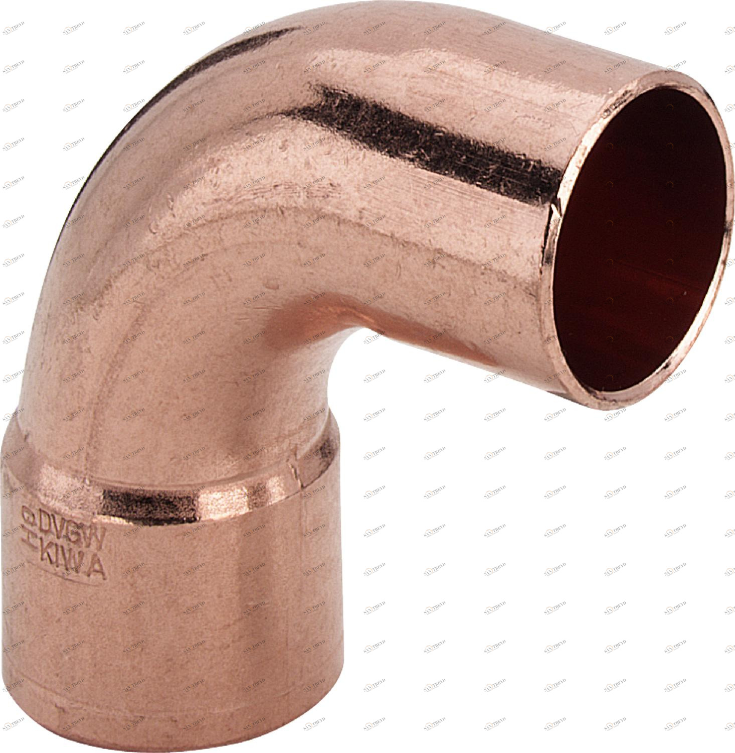 108 052 Модель 95001A Трубопроводные системы  Фитинги для пайки  Oтводы, угольники Santreyd 