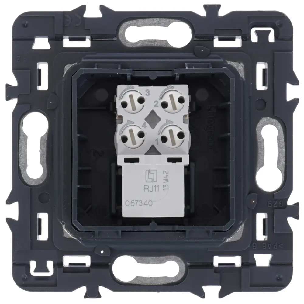 Розетка телефонная «Celiane» RJ11, цвет бежевый legrand STLM-2023837 - Вид №2