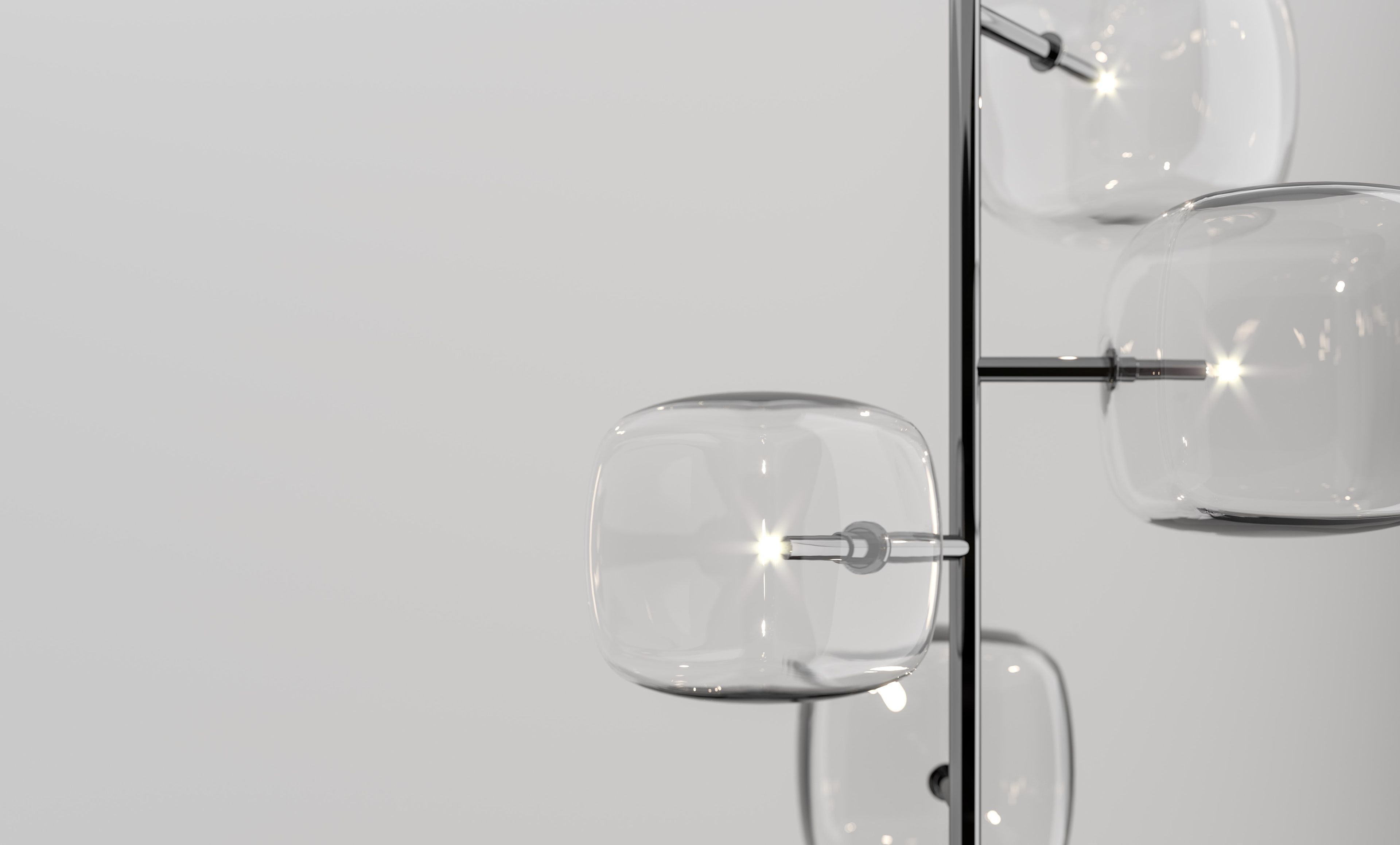 Lampadario a LED in Pyrex® Tonelli Design Hyperion ARCH-00068932 - Вид №2