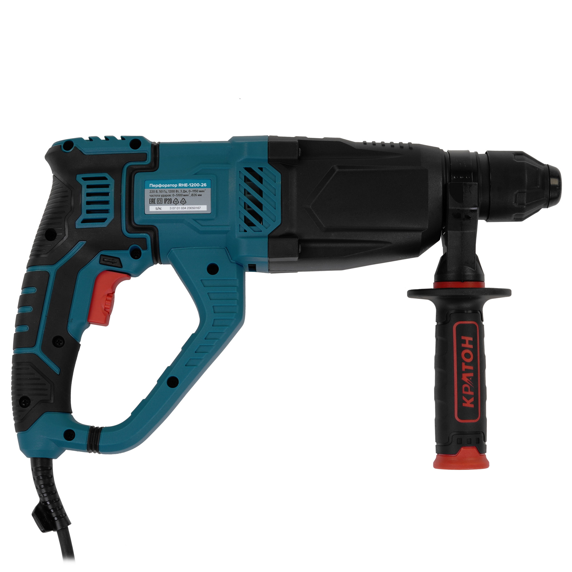 Перфоратор Кратон RHE-1200-26 9154044 STDN-0104746 - Вид №1