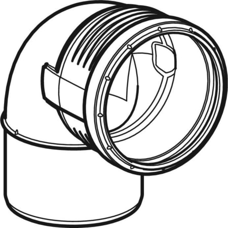 390.420.14.1 Отвод Geberit Silent-PP Geberit  - Вид №10