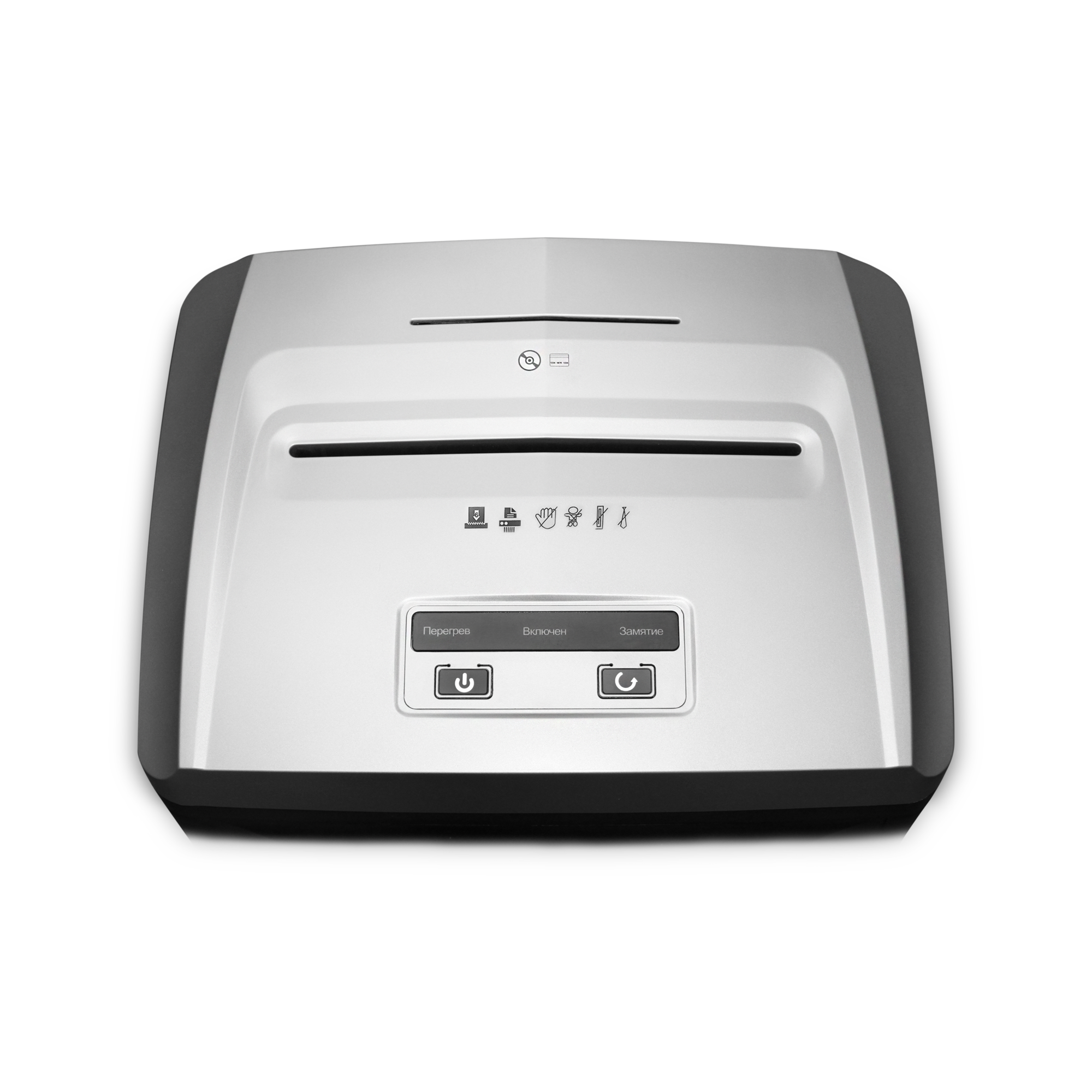 УП21-7+ Уничтожитель документов , din p-7 (7 ур-нь секр.), фрагмент 0,8х1мм, 6-7 лист (70г/м2), cd/пл.карты, 23 литра Гелеос Santreyd  - Вид №3