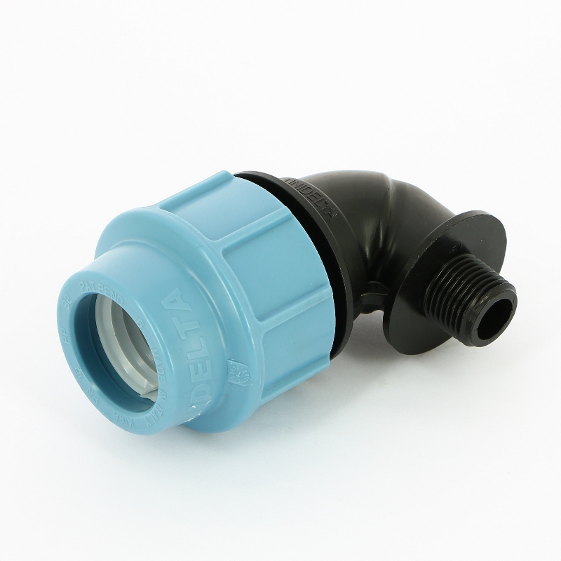 Угол обжим-Н для труб ПНД UNIDELTA 32х1/2" 1008032002 - Вид №1